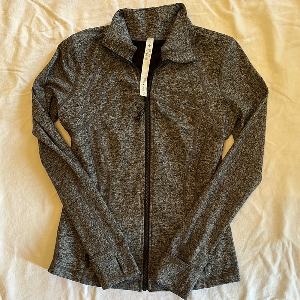Gray Lululemon Define Zip-Up Jacket